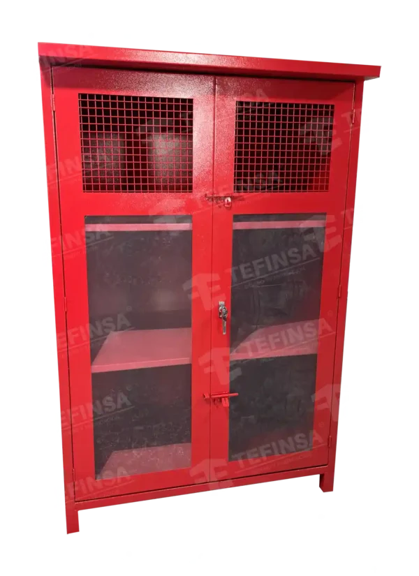 GABINETE METÁLICO CON REJILLAS